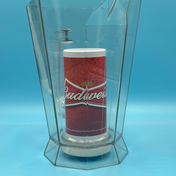 Case of Six 52oz Budweiser Polar Pitchers. Cooling Centre For Ice Cubes. - Picture 7 of 12